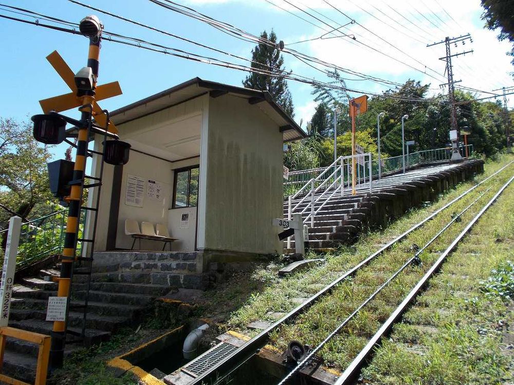 2019年、梅屋敷駅（奈良県）#近畿日本鉄道 /生駒鋼索線　by 駅の目録屋