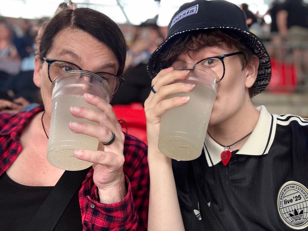 Authentic 90s experience… necking Hooch.