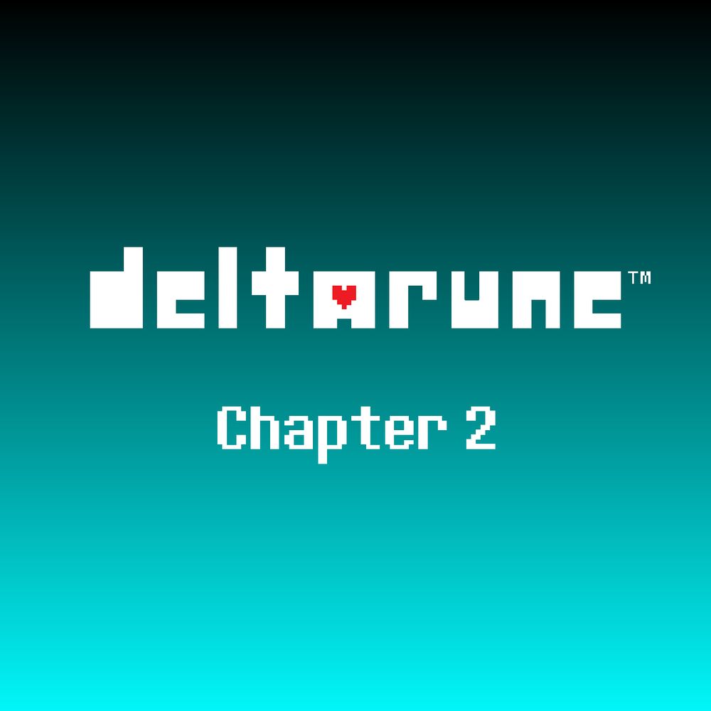 Deltarune Chapter 2 alternative album art