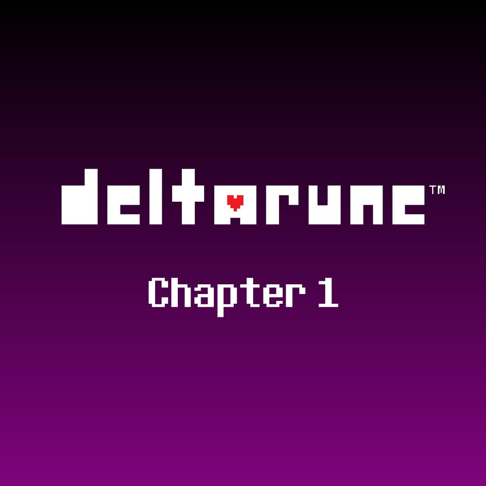 Deltarune Chapter 1 alternative album art