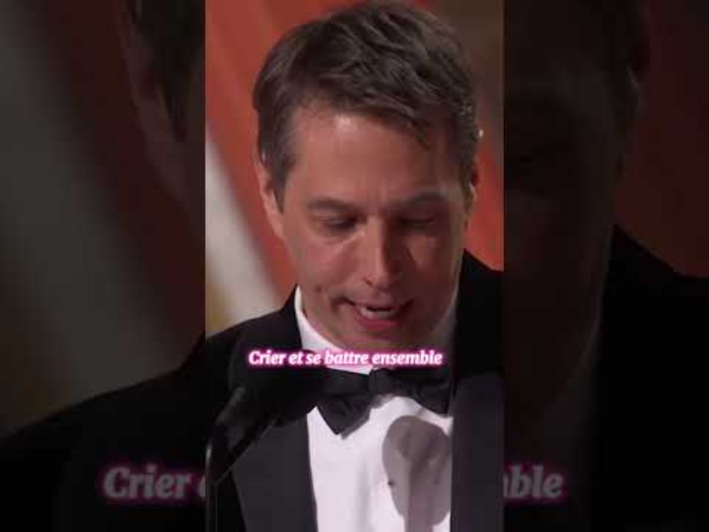 DISCOURS de Sean Baker, meilleur réalisateur aux OSCARS 2025.