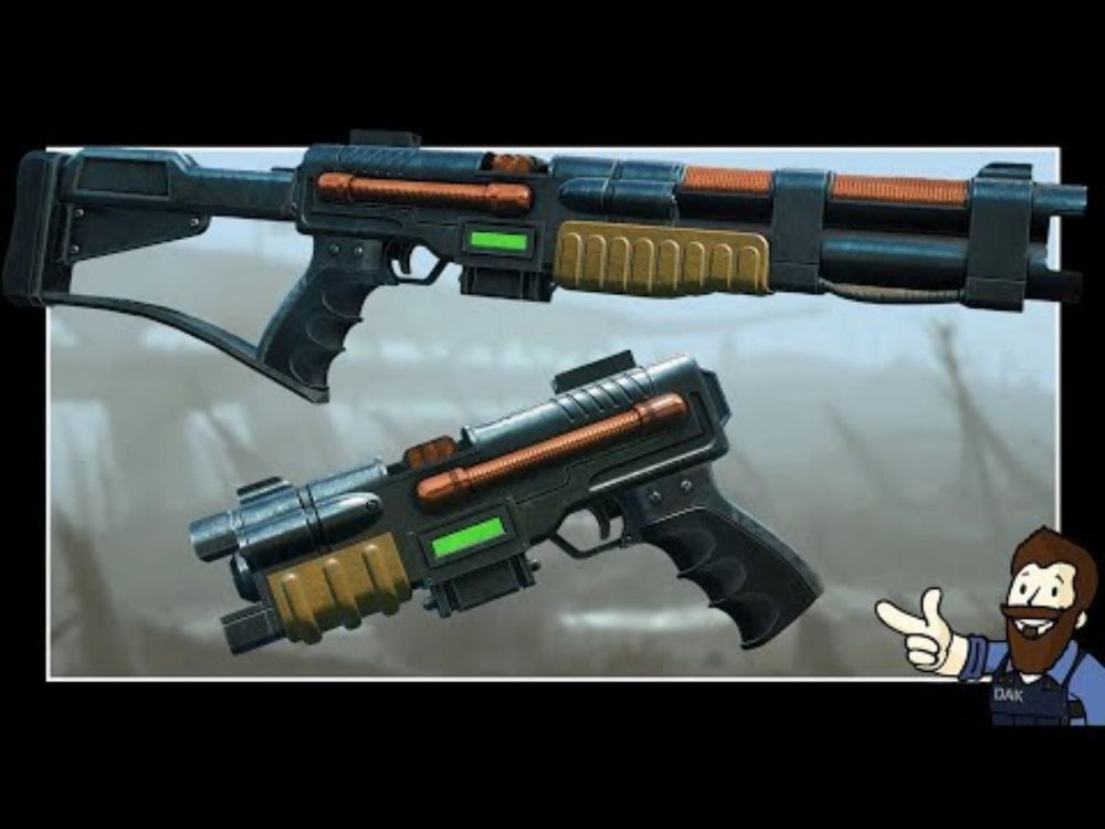 The Plasma Defender - Fallout New Vegas Animation Preview - Fallout 4 Mod