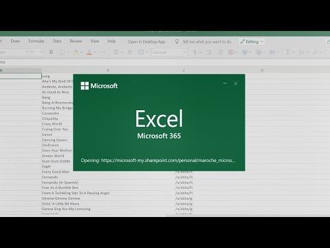 Connecting to Excel in SharePoint Online from Power Query (Lazy Tutorial)
