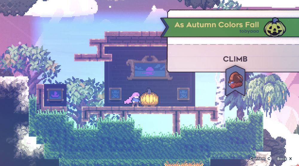 the level entrance to the map.