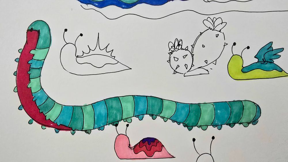 Long watermelon worm and co