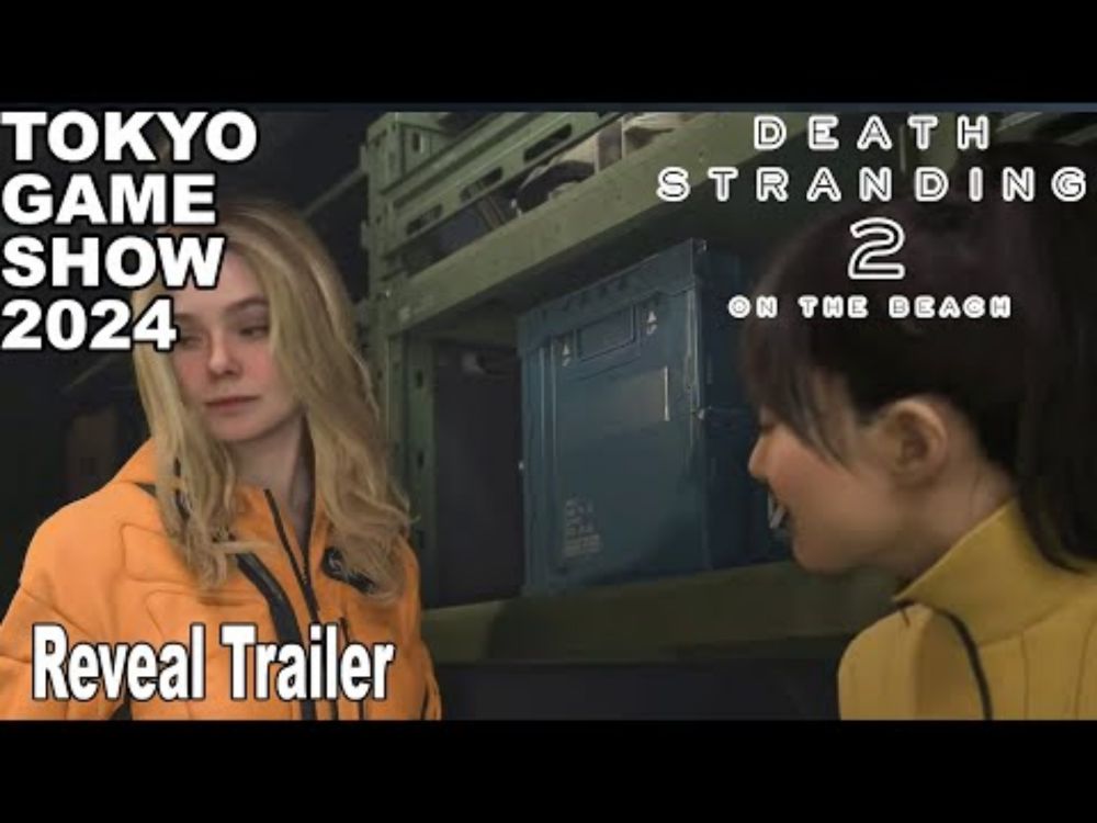 Death Stranding 2 on the Beach Rainy Shioli Kutsuna & Tomorrow Elle Fanning Reveal Trailer TGS 2024