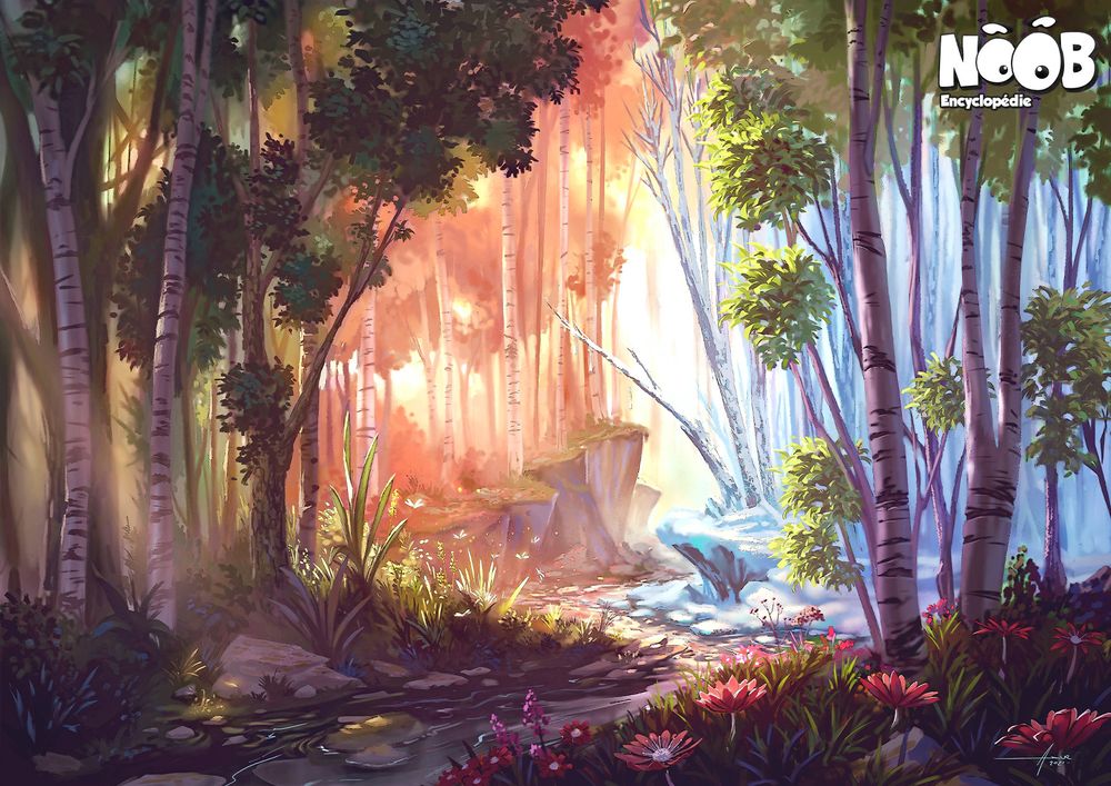 La forêt de Densebourgeon