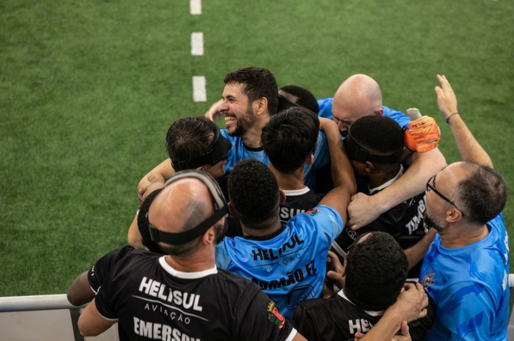 Corinthians vence Apadevi e avança pela primeira vez à final do Brasileiro de Futebol de Cegos