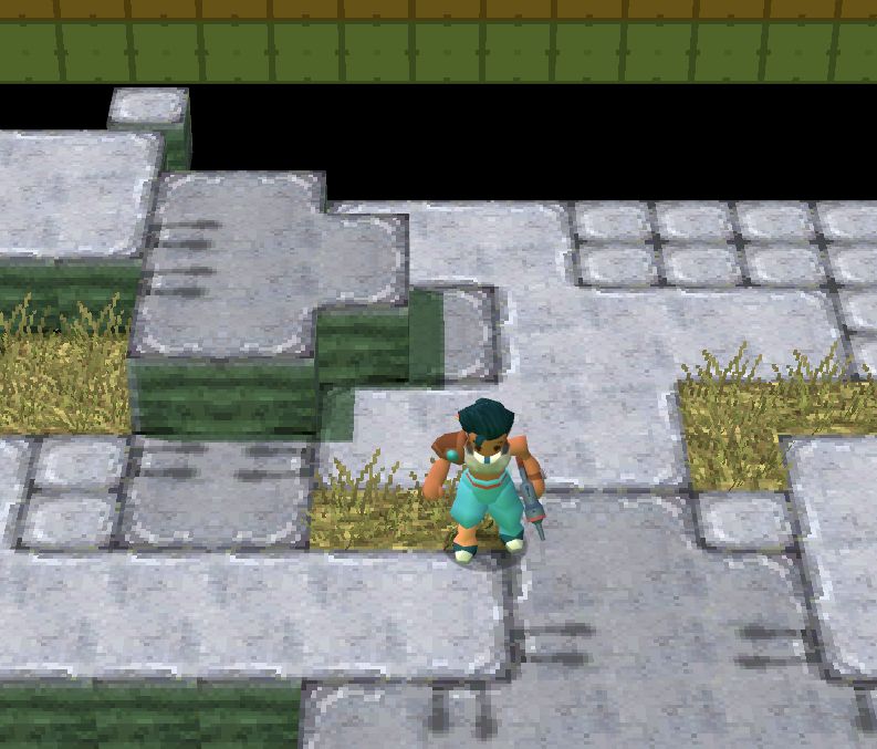 low poly 3D game recreation