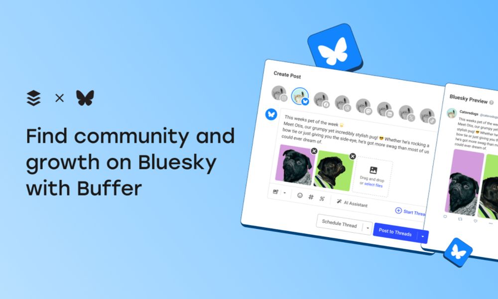 Schedule your Bluesky posts with Buffer | Build an Authentic Community