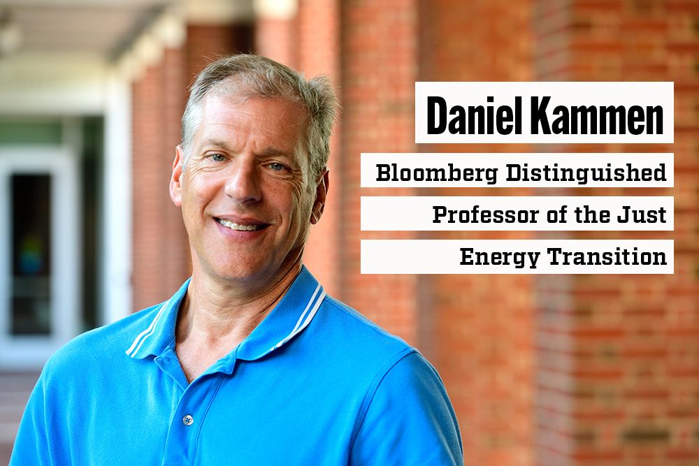 Photo of Daniel Kammen.