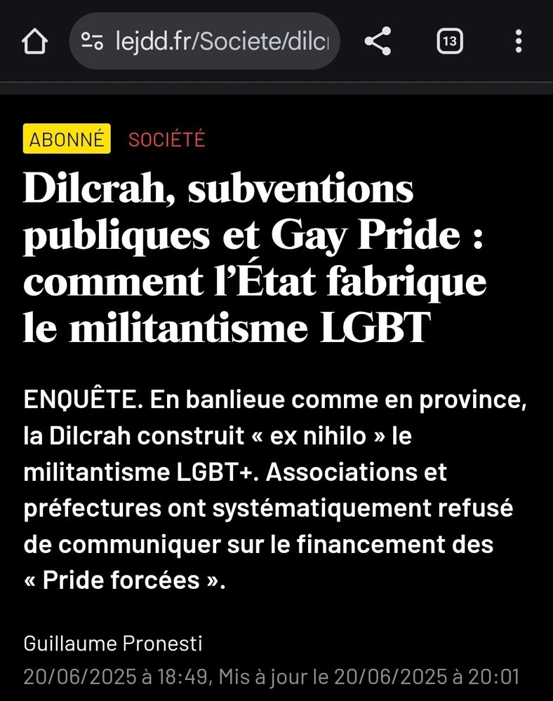 Dilcrah, subventions publiques et Gay Pride : comment l’État fabrique le militantisme LGBT
ENQUÊTE. En banlieue comme en province, la Dilcrah construit « ex nihilo » le militantisme LGBT+. Associations et préfectures ont systématiquement refusé de communiquer sur le financement des « Pride forcées ».