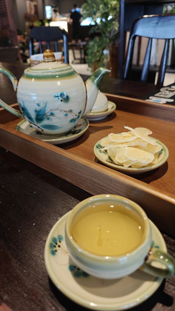 Jasmine tea set.