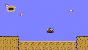Mario getting game over from that bitch ass sun