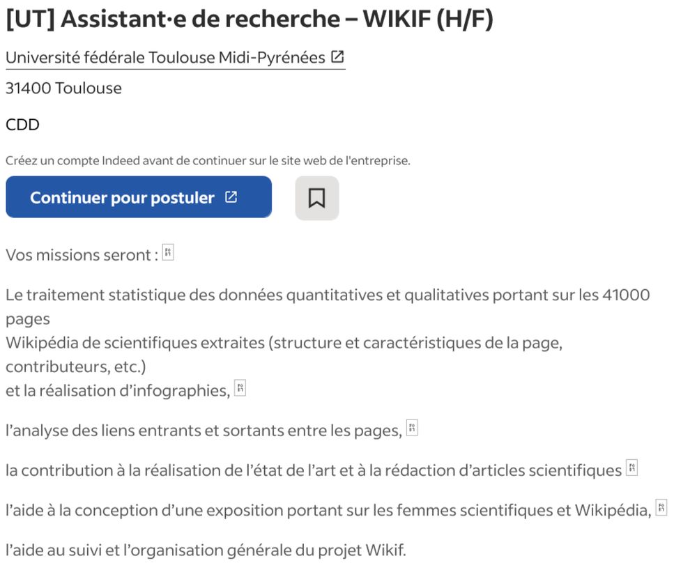offre d'emploi