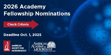 Announcement of the open call for 2026 Academy Fellowship Nominations. The deadline is Oct 1, 2025.