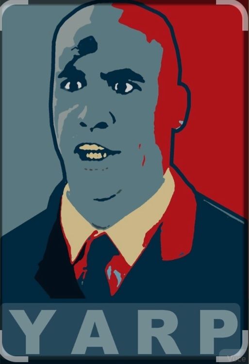 Yarp saying "Yarp."

From Hot Fuzz.

Showing the same wisdom as every other YarParty member.