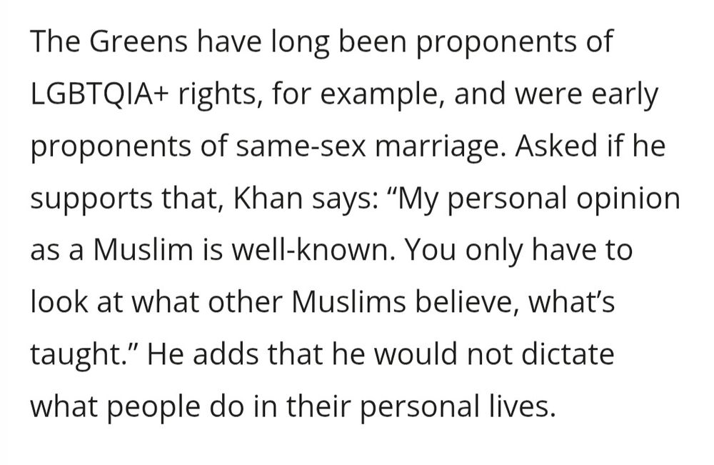 Khan admitting that he is a nut job about the gays.
