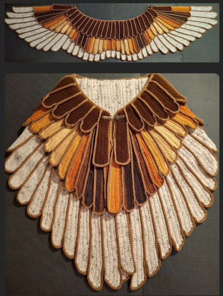 Believe this is Crafty Intentions Feather Wings Shawl.
I have some ideas though, may freehand my own rather than paying $8.50 for a pattern. I'm a cheapskate in the wrong ways cuz I'm $264 into the yarn already. ☠️