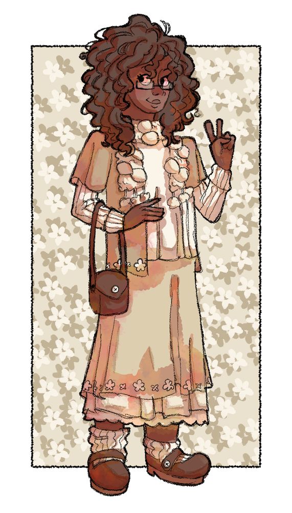 Pocketknife's oc in mori girl fashion