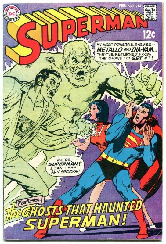 Metallo is now a ghost cyborg nd Superman can't handle it.