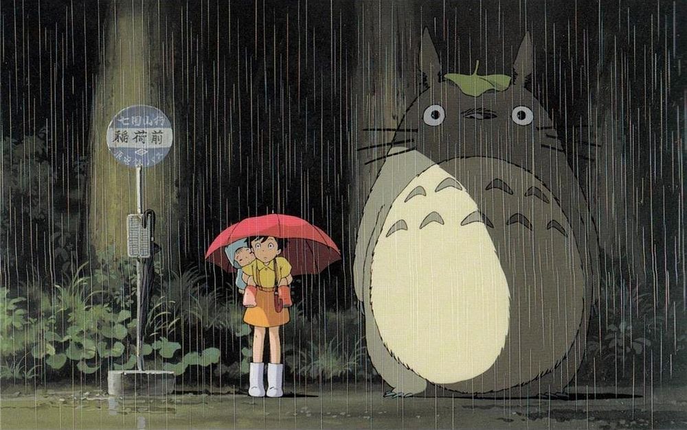 A still from My Neighbor Totoro (1988)