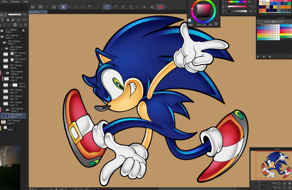 the icon Sonic Adventure 1 pose