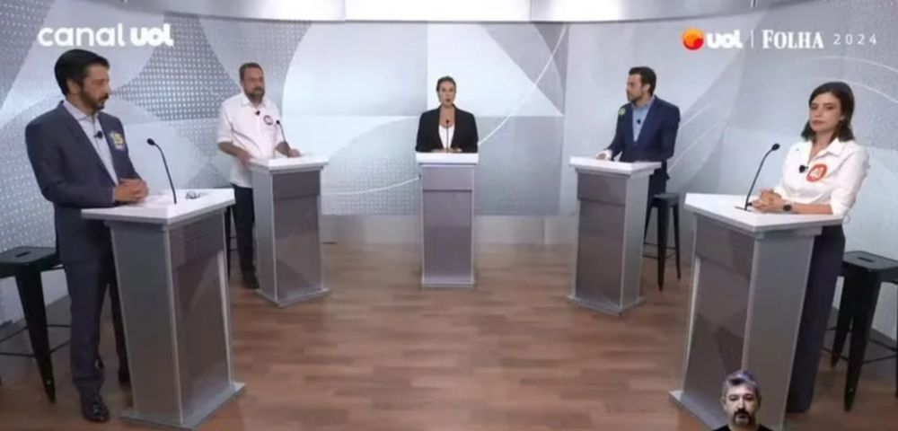 Candidatos de São Paulo voltam a elevar o tom; troca de acusações marca debate desta segunda