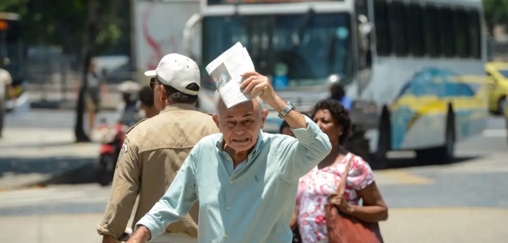 Onda de calor atinge grande parte do país nesta terça-feira