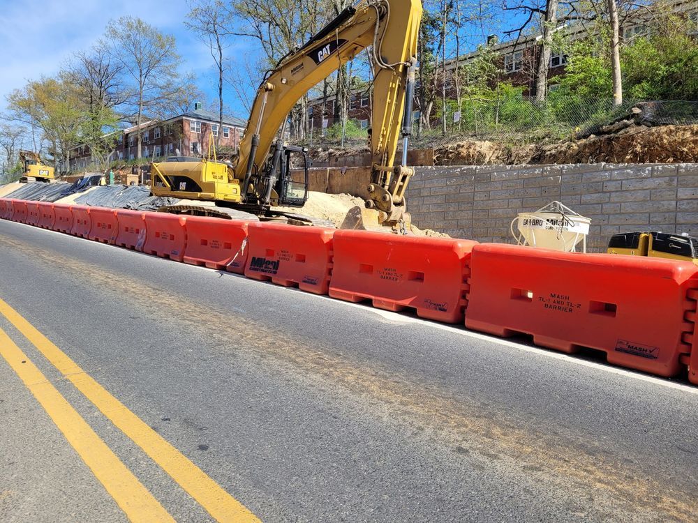 Construction on Columbia Pike