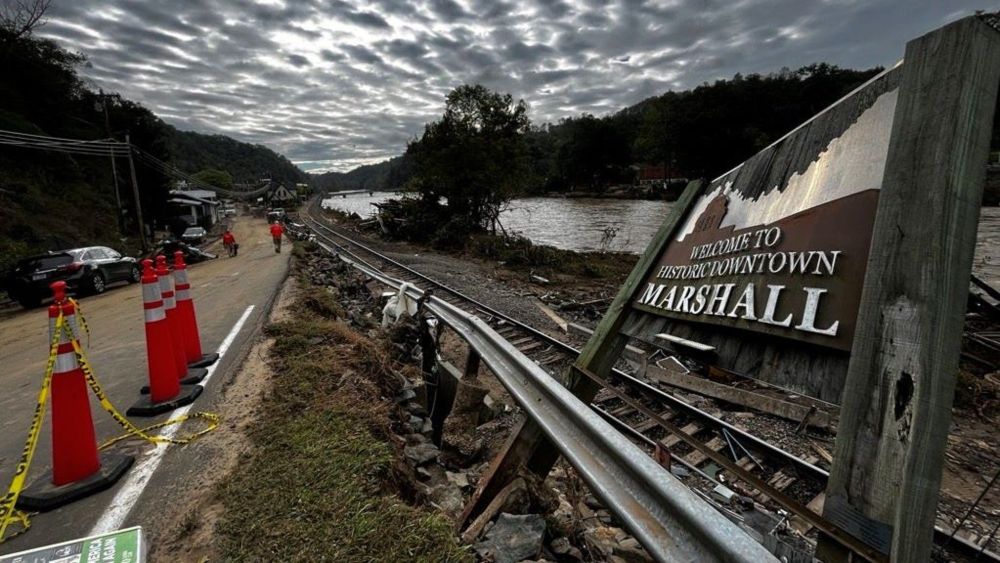 Infant airlifted as Hurricane Helene aftermath devastates North Carolina