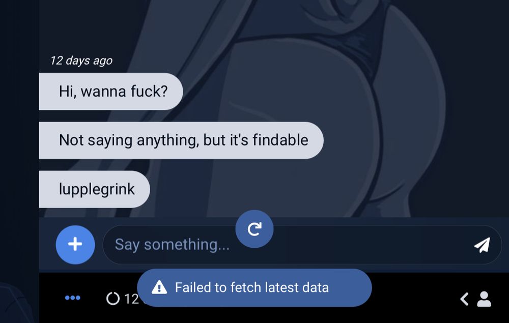 Sniffies bot chat.