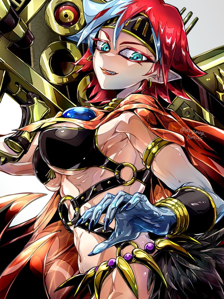 遊戯王OCG　魔弾の射手カラミティのファンアート