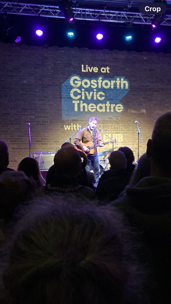 Peter Bruntnell at Gosforth Civic Theatre