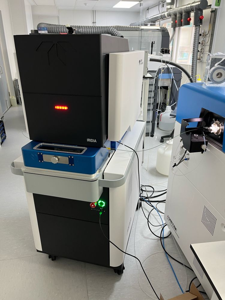 A Teledyne Iridia Laser Ablation System with a Red “eye”