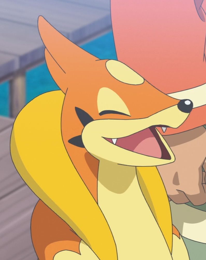 A smiling Floatzel