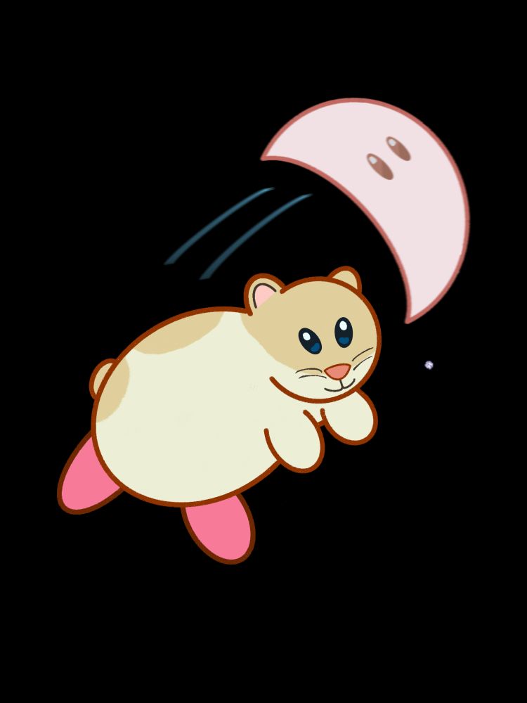 Rick the Hamster throwing Kirby like a boomerang, so, Cutter Rick it is! There is also a small white bug...