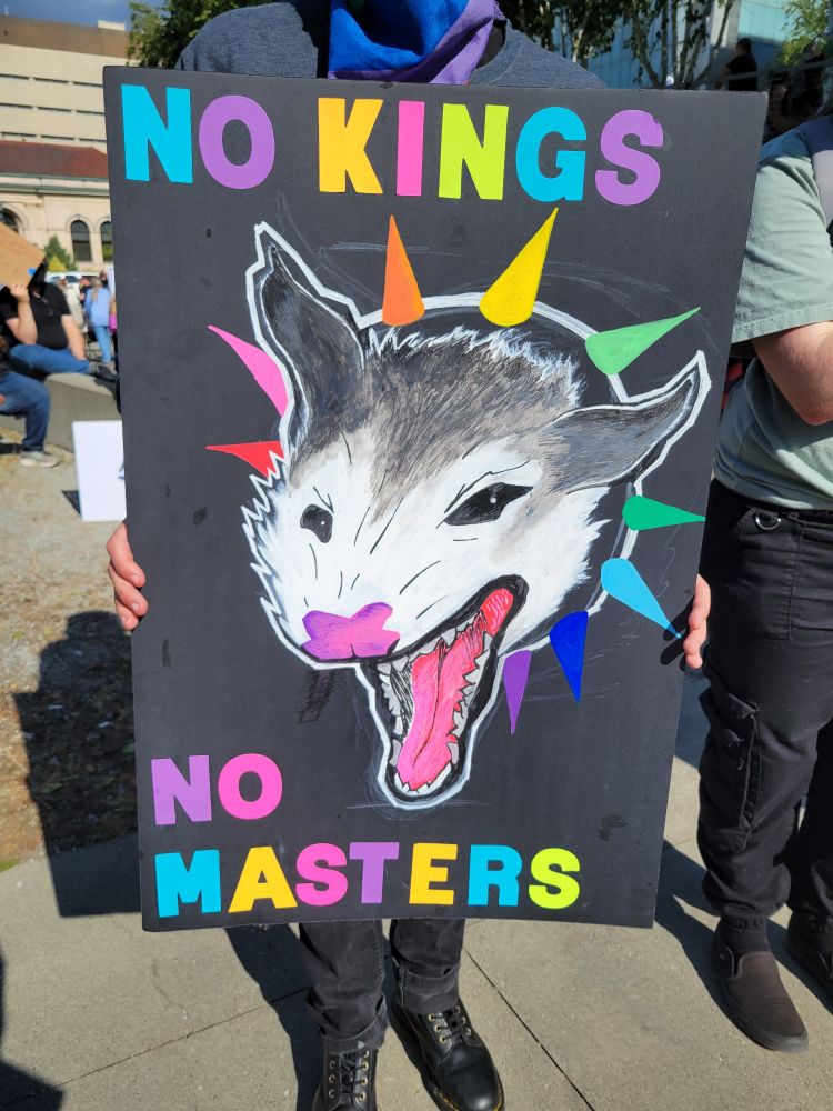 There was a manifesto on the back