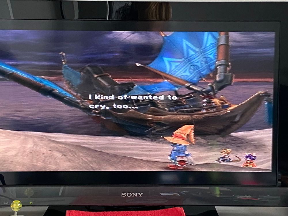 After this, I might boot up Final Fantasy VII. Or XII. Or maybe pick up a second-hand copy of either Vice City or San Andreas. Must grab a second controller too so folks can come and play Tekken 2 or Here Comes The Pain or Crash Team Racing or whatever.