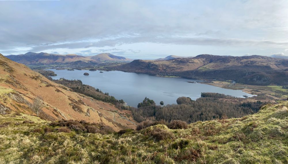Picture of DerwentWater in Cumbria, England