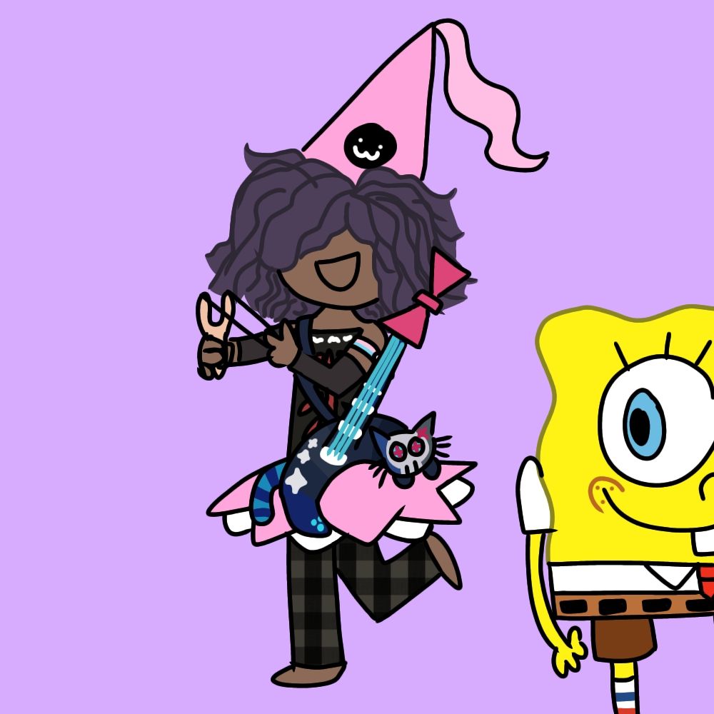My friend Rhyme featuring Freaky Bob! She was a princess who liked the slingshot and rocket launcher. 