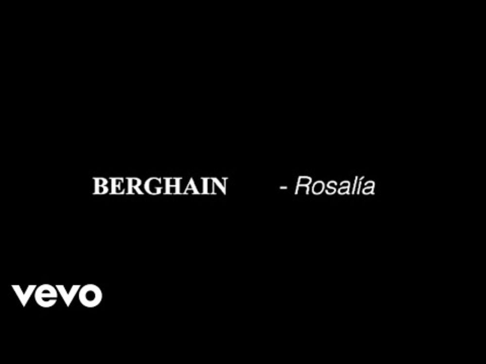 ROSALÍA, Björk, Yves Tumor - Berghain (Official Lyric Video)