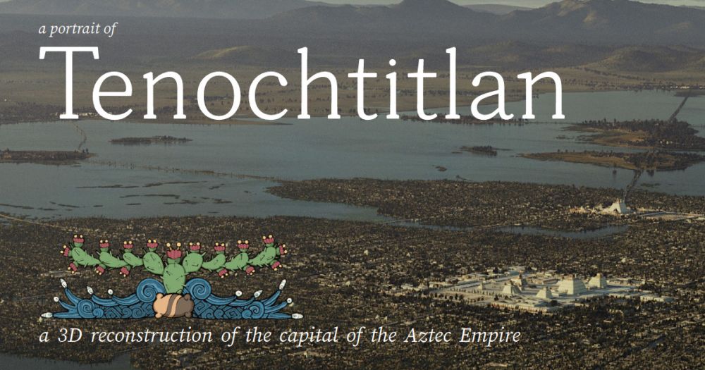 a portrait of Tenochtitlan