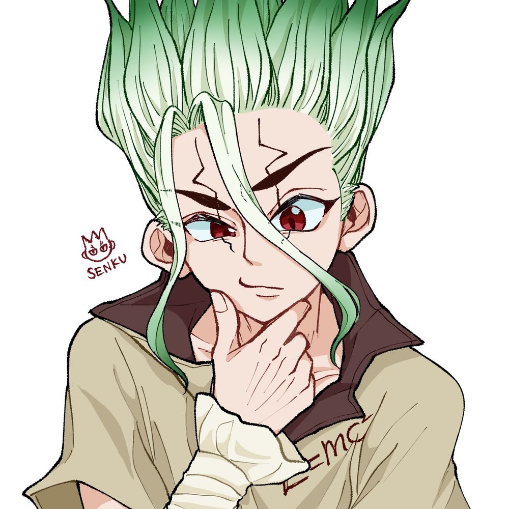 考える千空ちゃん
片眉上げる表情大好き