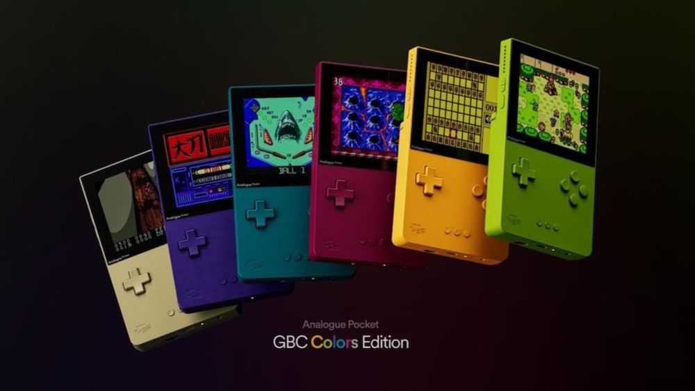 Retro-Gaming in Farbe: Analogue Pocket GBC Colors Edition