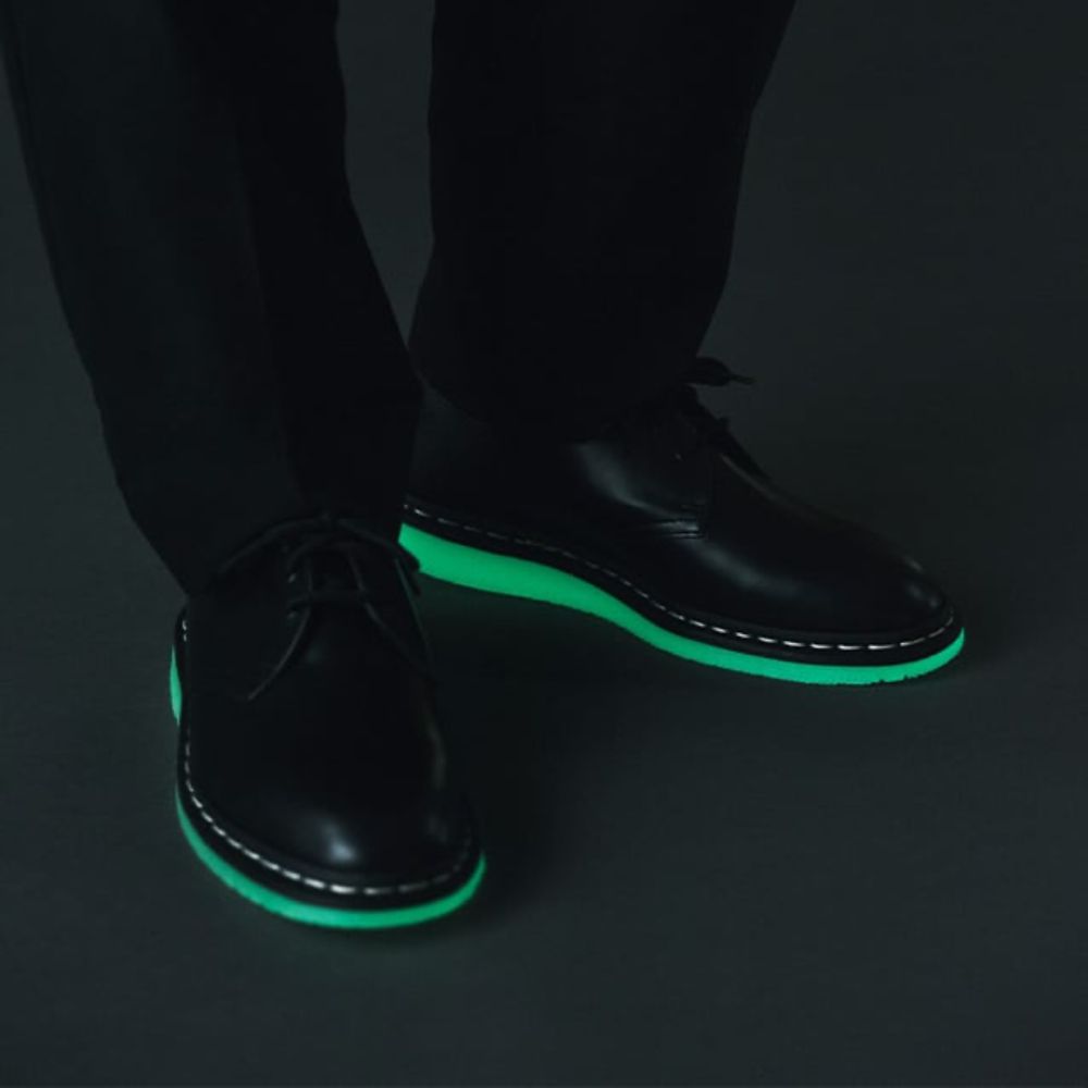 TRIPSTER x Dr. Martens: leuchtende Glow-in-the-Dark Schuhe