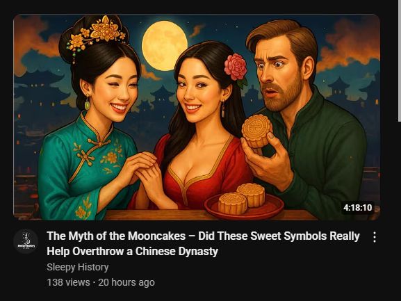 AI slop youtube video. 4+ hour sleep aid reciting plagiarised video essay transcripts.