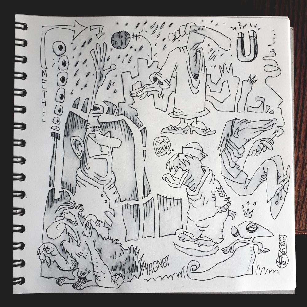 (C) Felix Herzog 
Random sketchbook Zeichnungen 