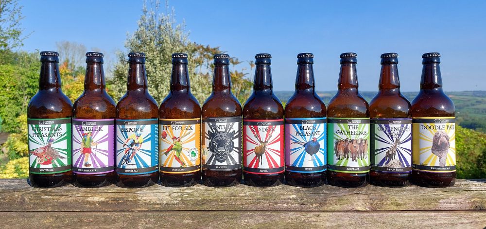Cottage Beer Project range as at May 2025