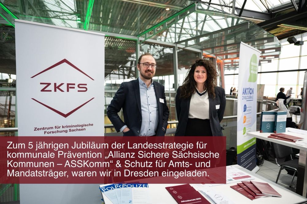 Unser Infotisch auf der ASSKomm Tagung